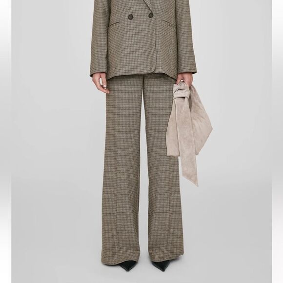 REVOLVE LYRA TROUSER - MINI HOUNDSTOOTH - 38 NWT - Picture 4 of 11